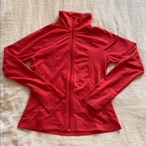 adidas Clima365 Full-Zip Neon Coral Sweater